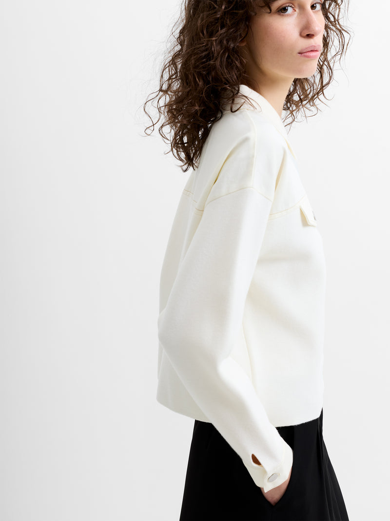 Cersei Knit Denim Mix Jacket