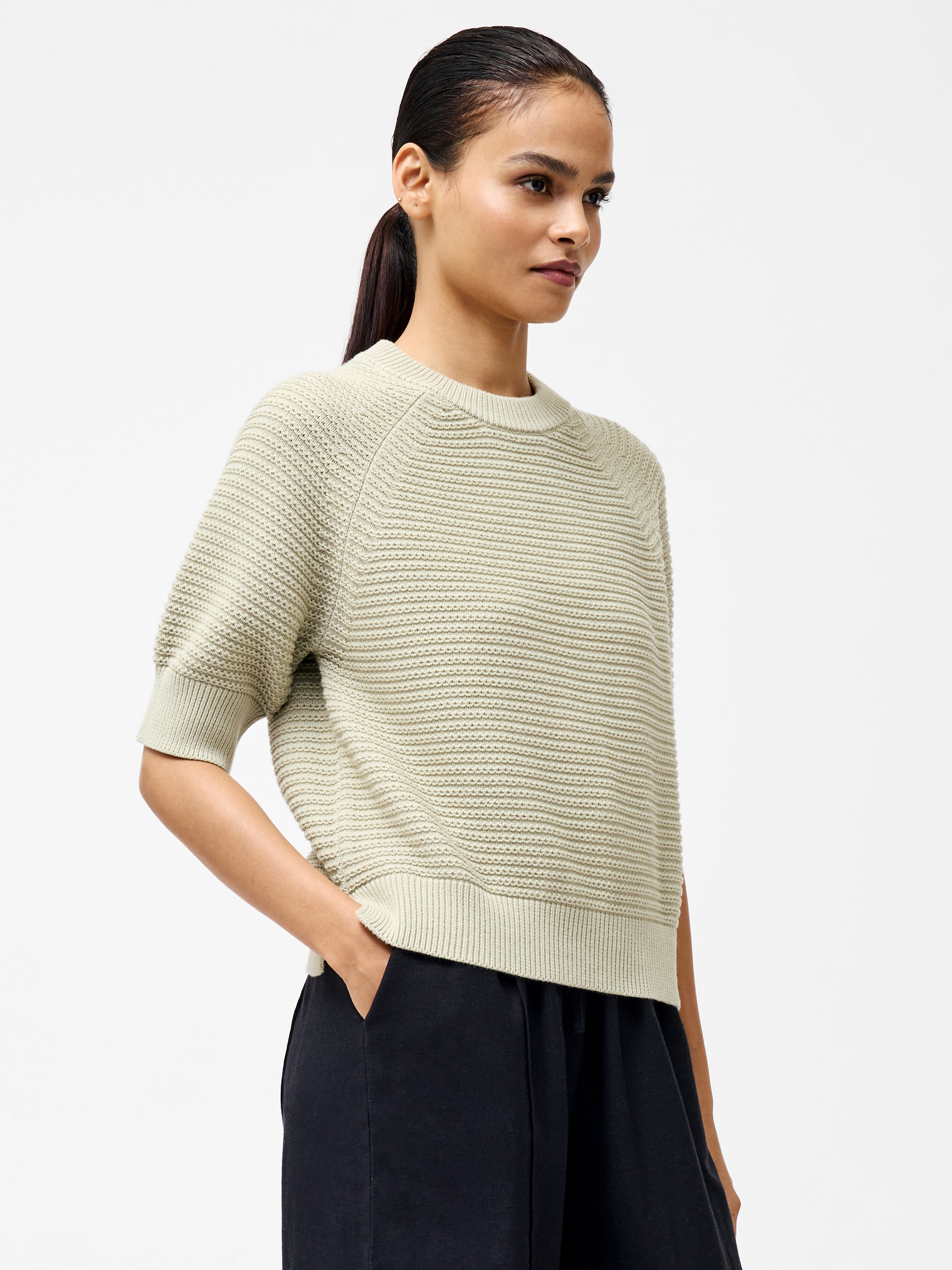 Lily Crew Neck Short Sleeve Jumper