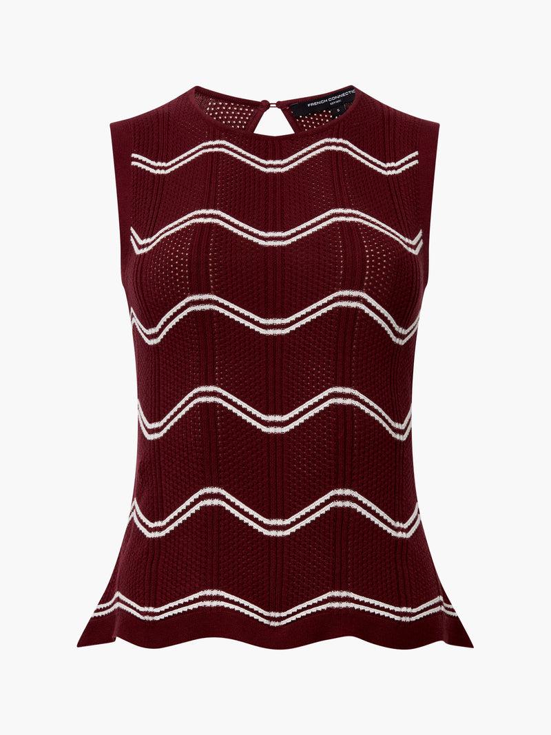 Trudy Crochet Sleeveless Top