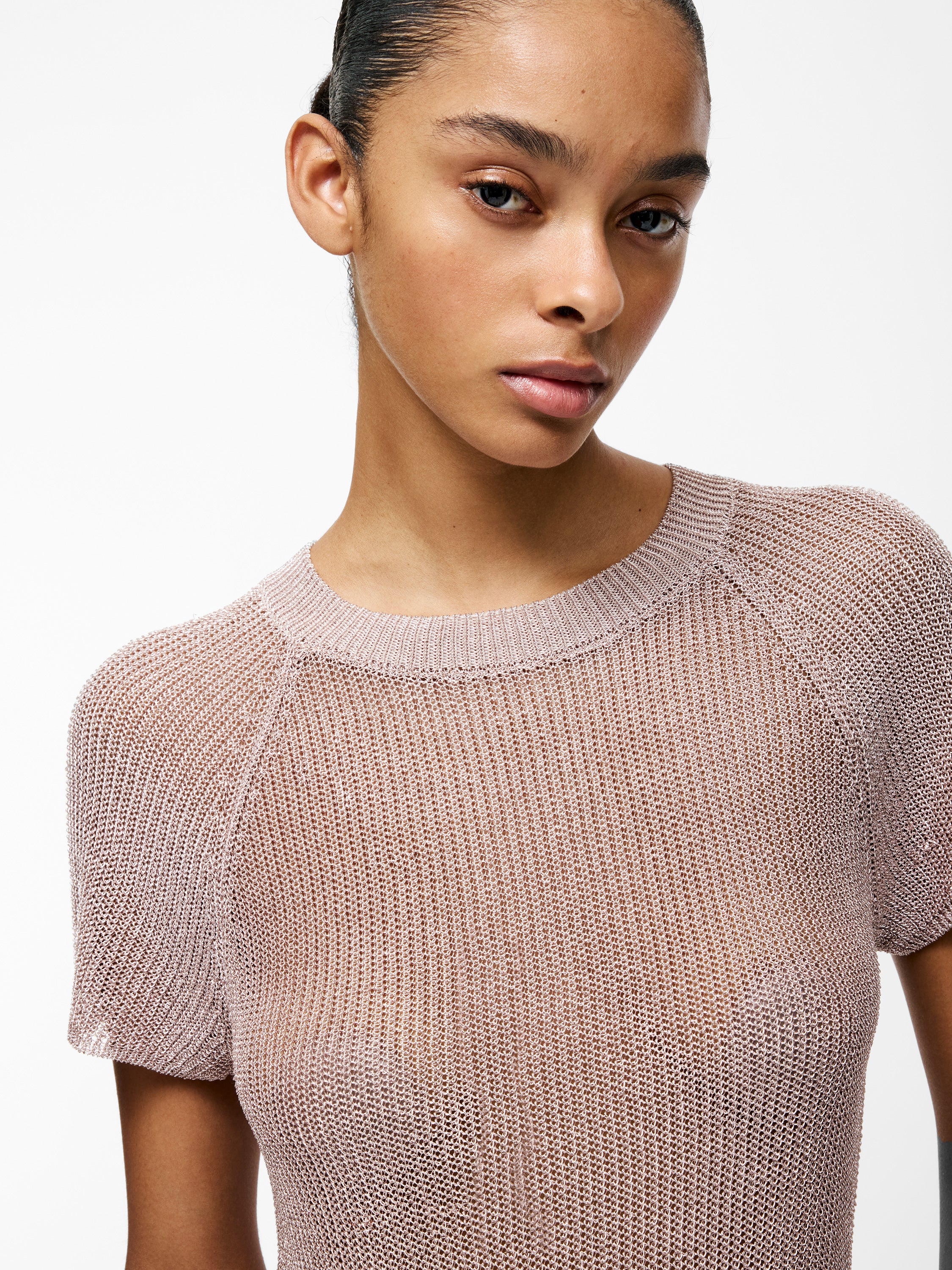 Jada Short Sleeve Bow Back Jumper