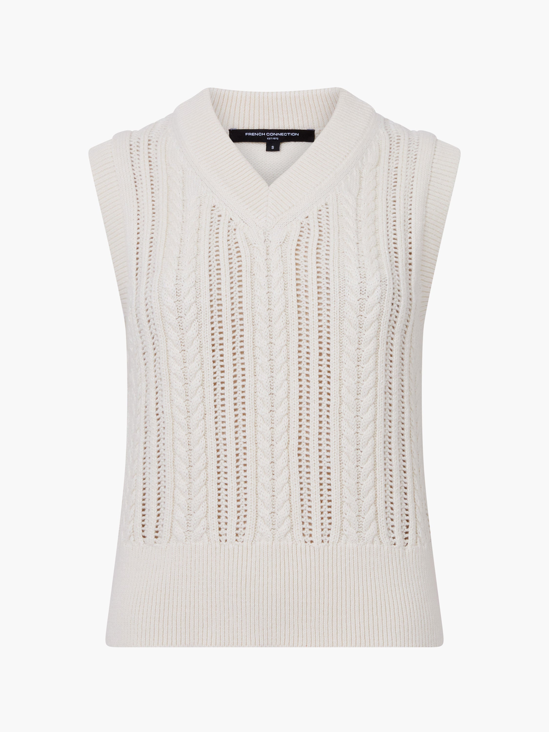 Glinda Cable Knit Vest