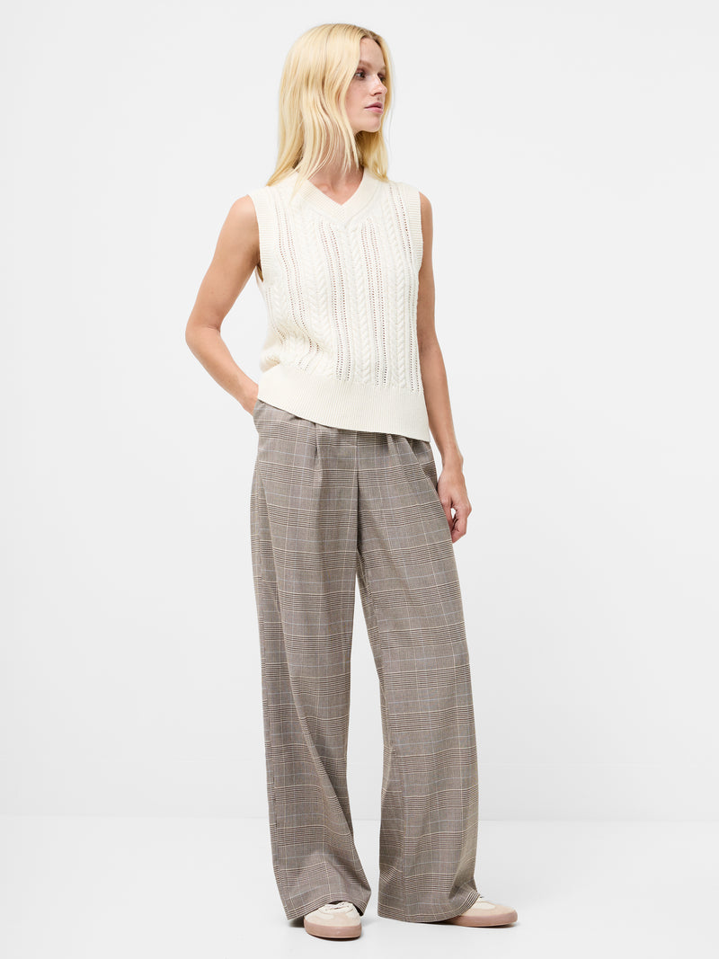 Glinda Cable Knit Vest