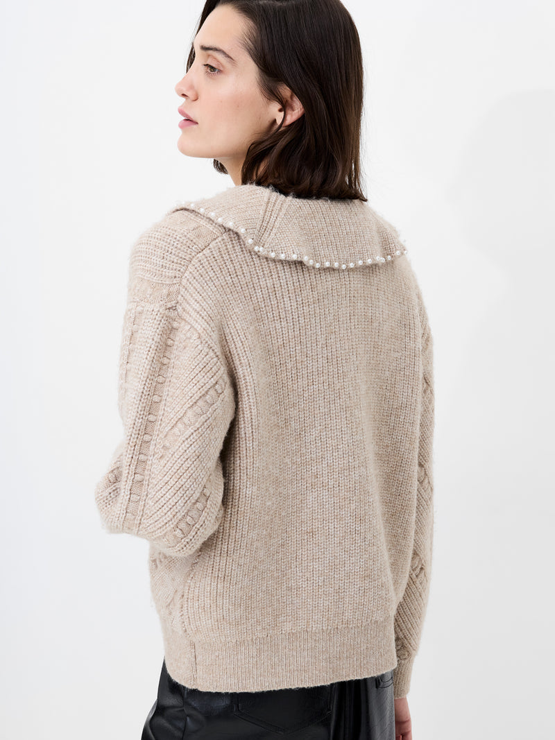 Kitty Pearl Long Sleeve Cardigan