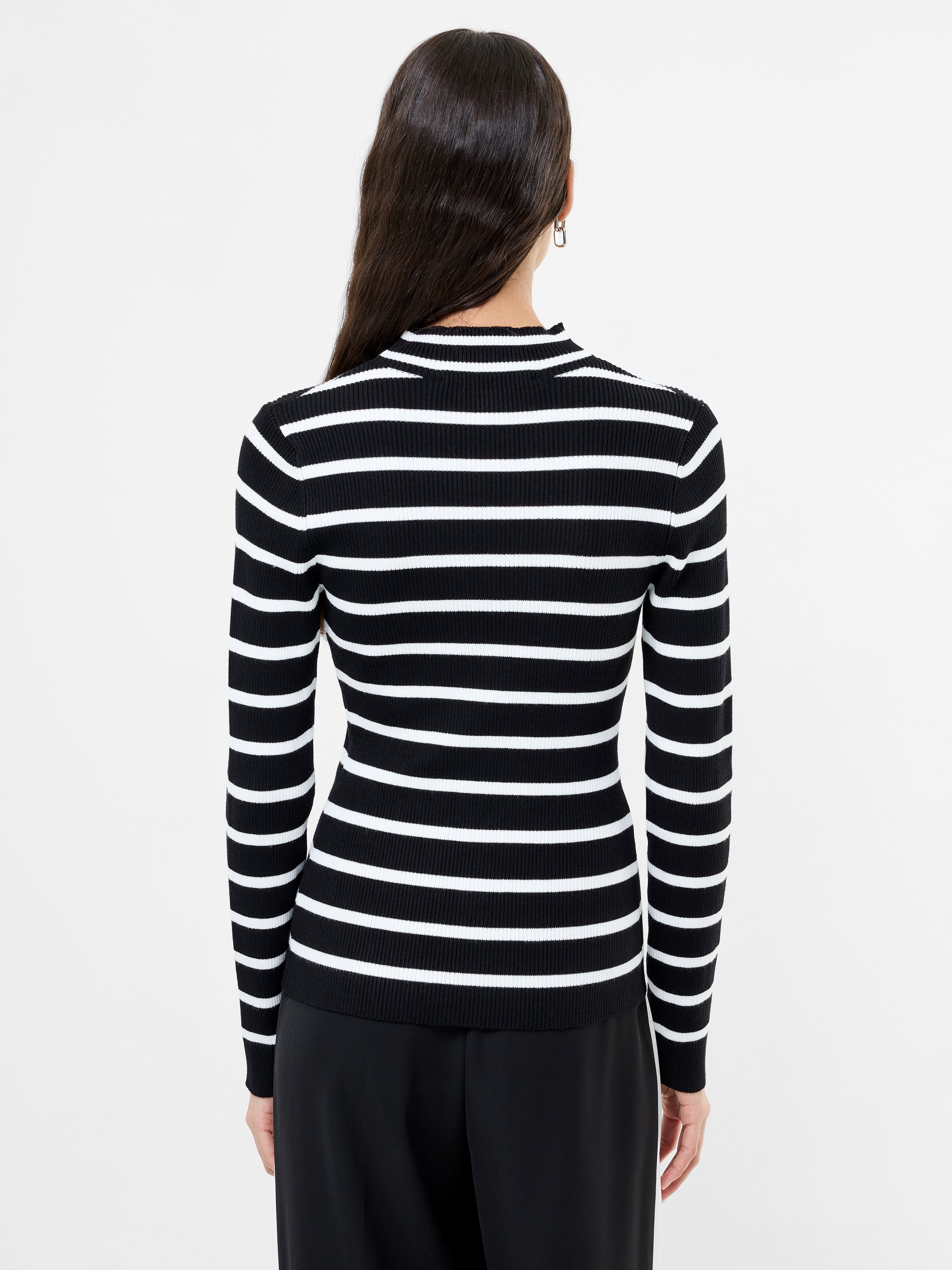 Melrose Heart Cut Out Long Sleeve Jumper