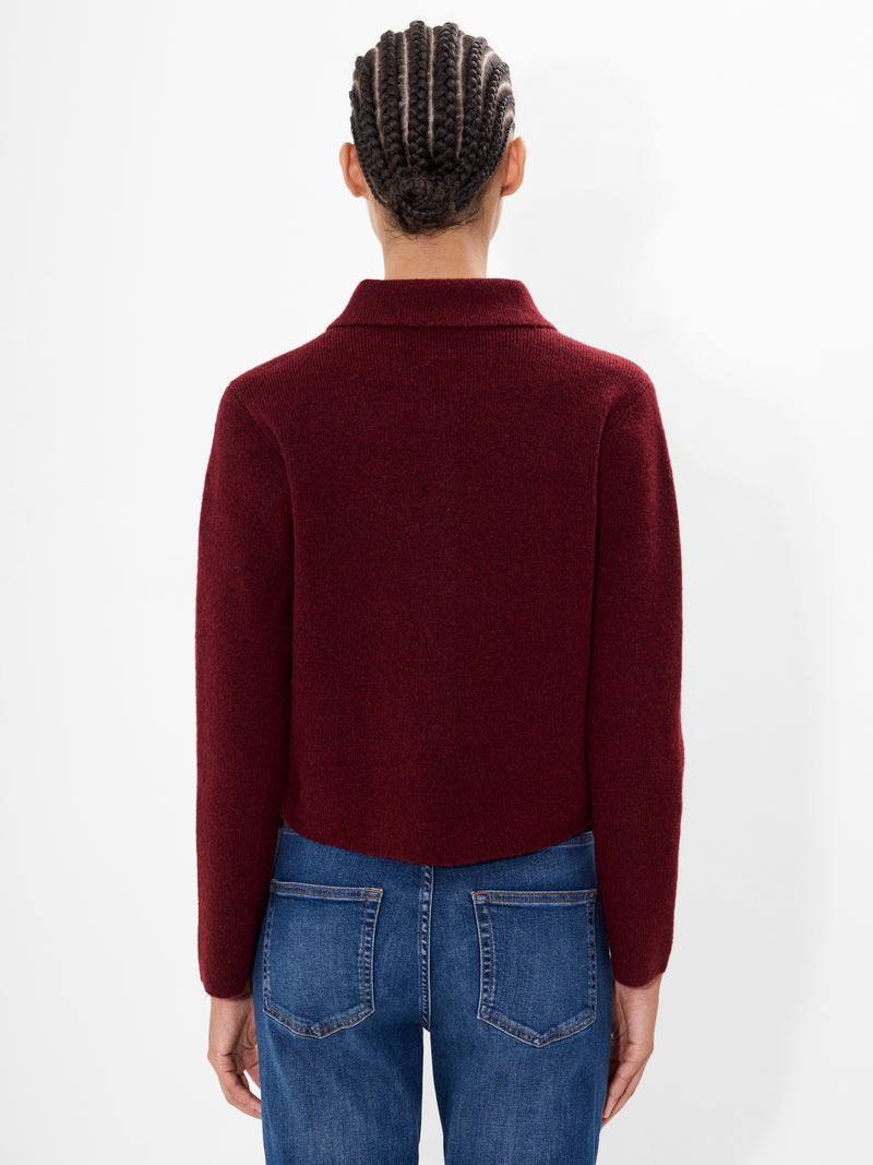 Ellie Knit Collared Cardigan