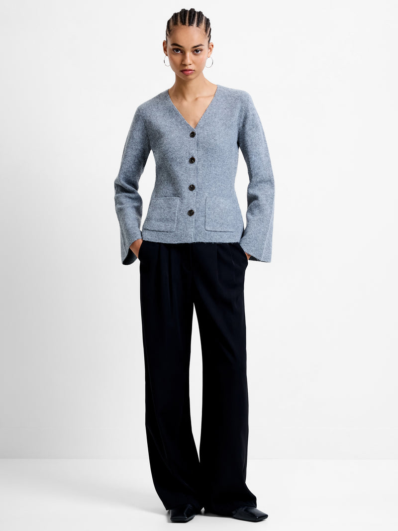 Ellie Knit V Neck Cardigan