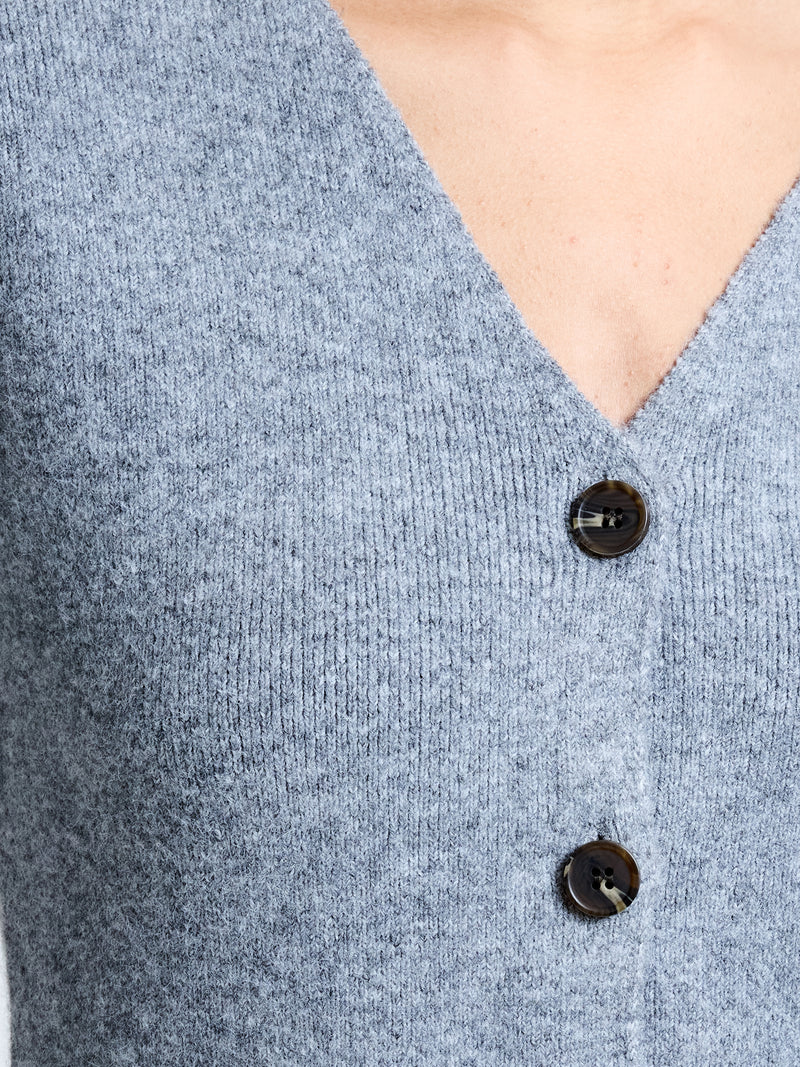 Ellie Knit V Neck Cardigan