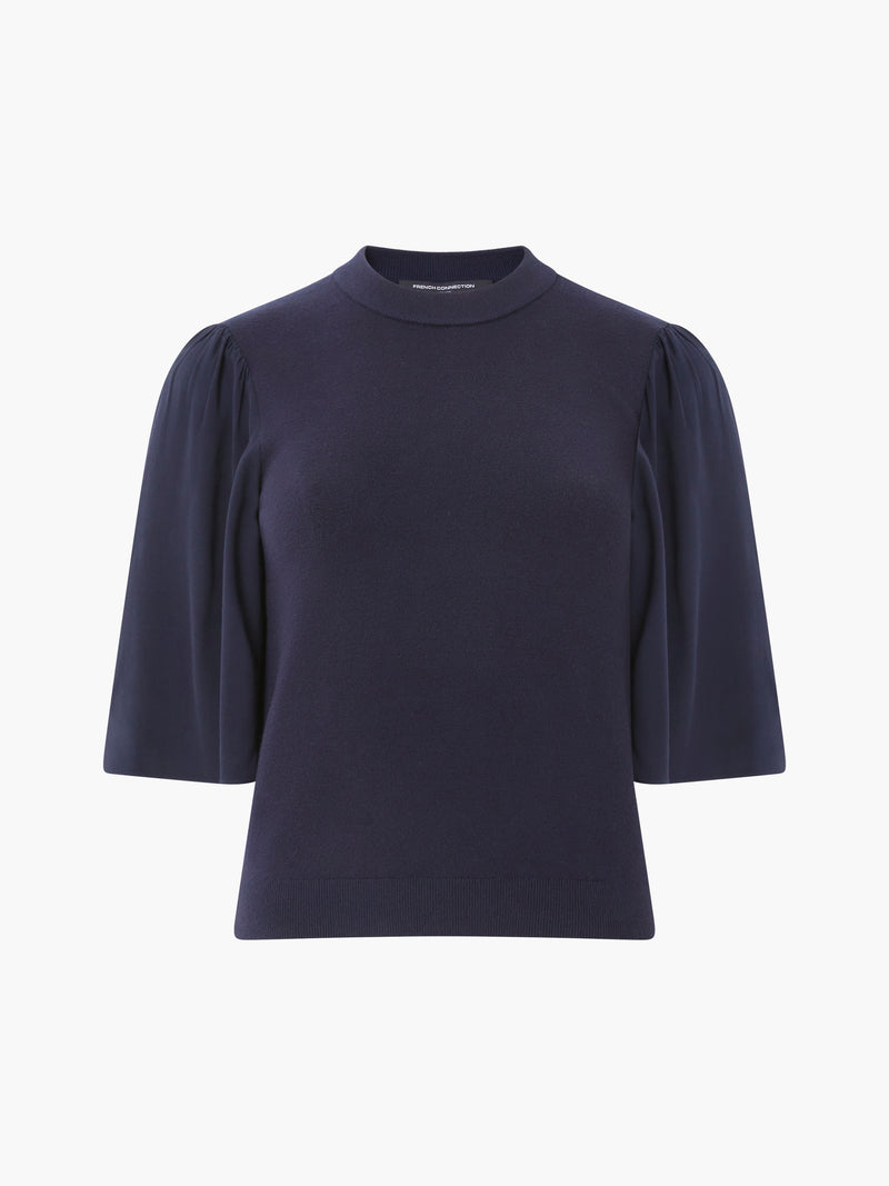 Krista Knit Round Neck Top