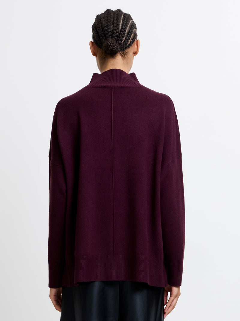 Babysoft High Neck Seam Jumper