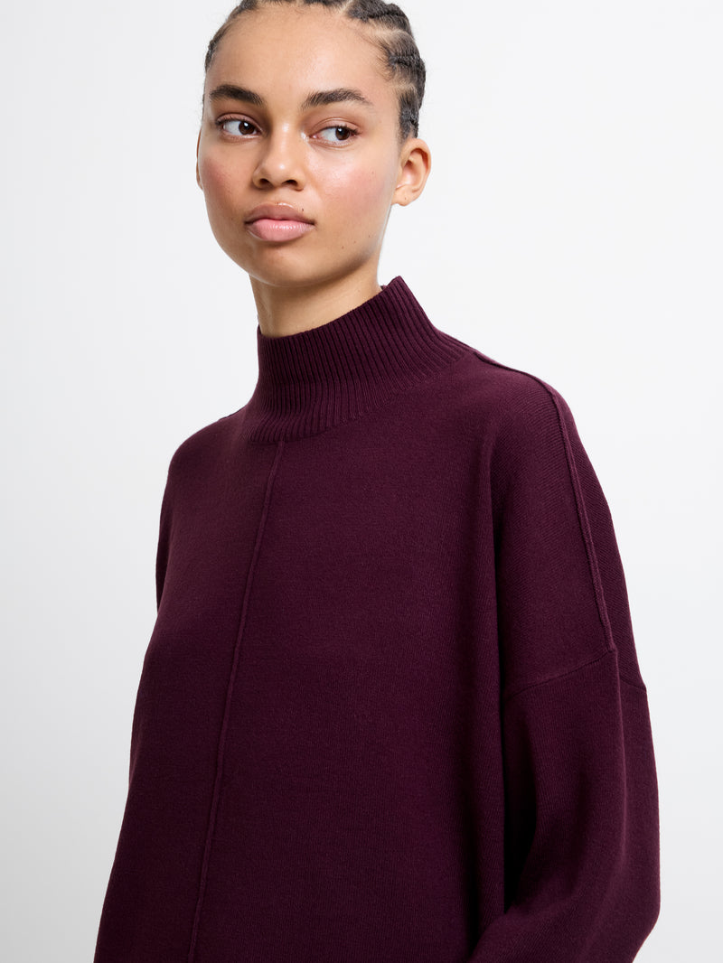 Babysoft High Neck Seam Jumper