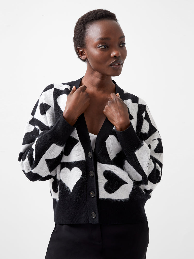 Julianna Heart Cardigan