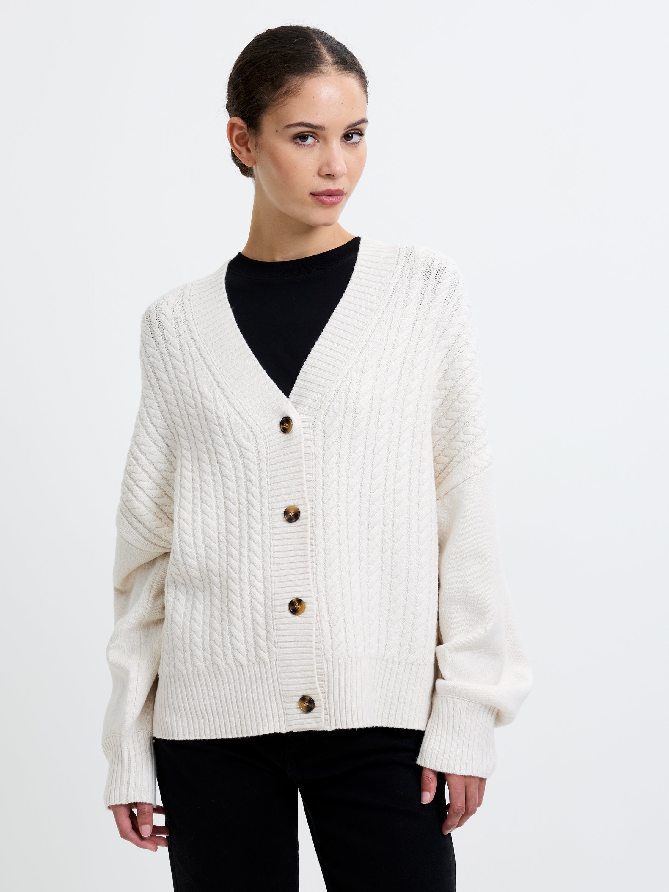 Babysoft Cable Knit Cardigan
