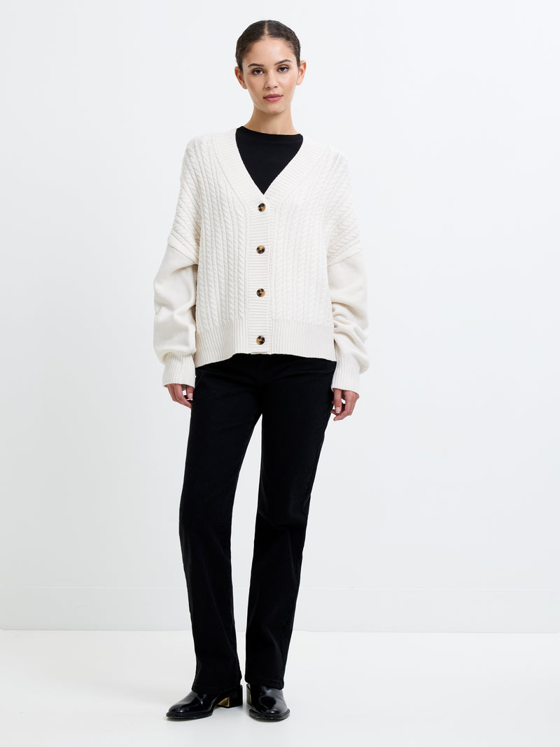 Babysoft Cable Knit Cardigan