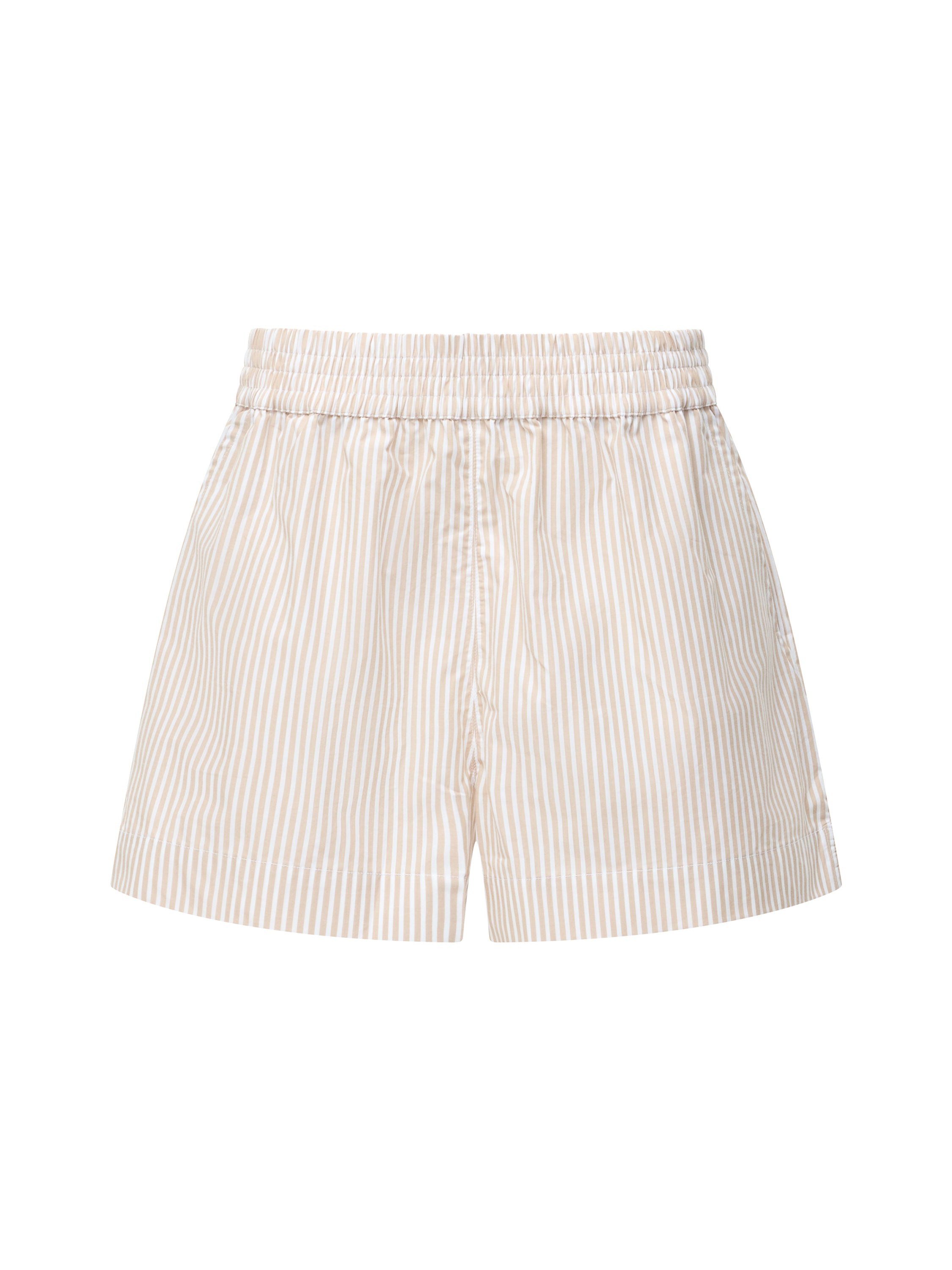 Rhodes Poplin Stripe Pull-On Shorts