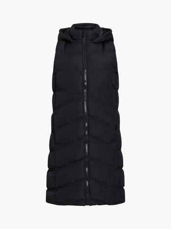Hooded Chevron Row Gilet