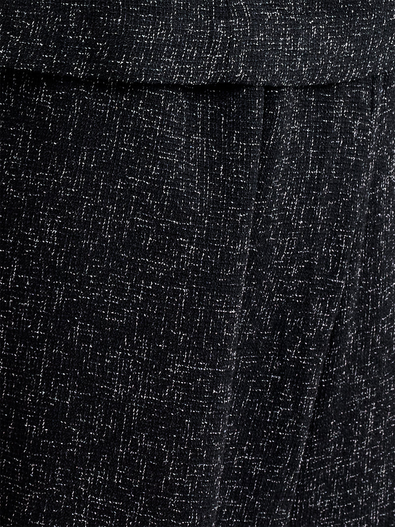 Alyssia Boucle Peplum Jumpsuit