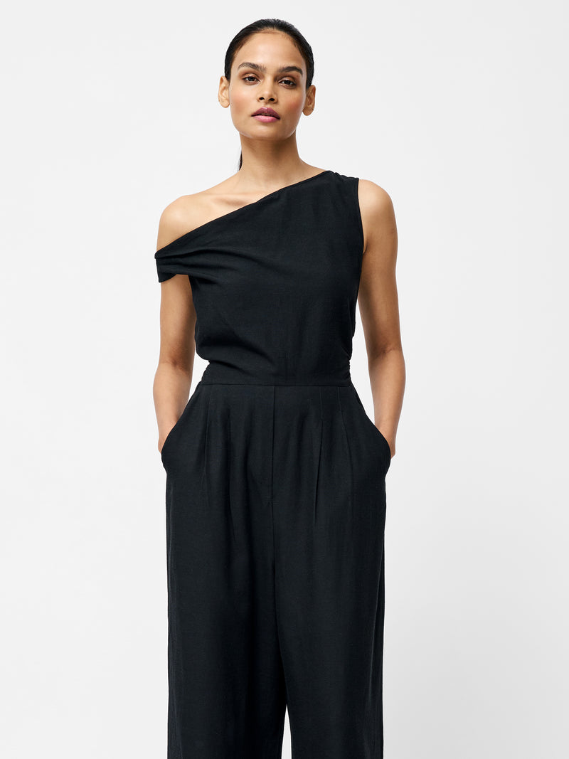 Ariette Linen Blend Jumpsuit