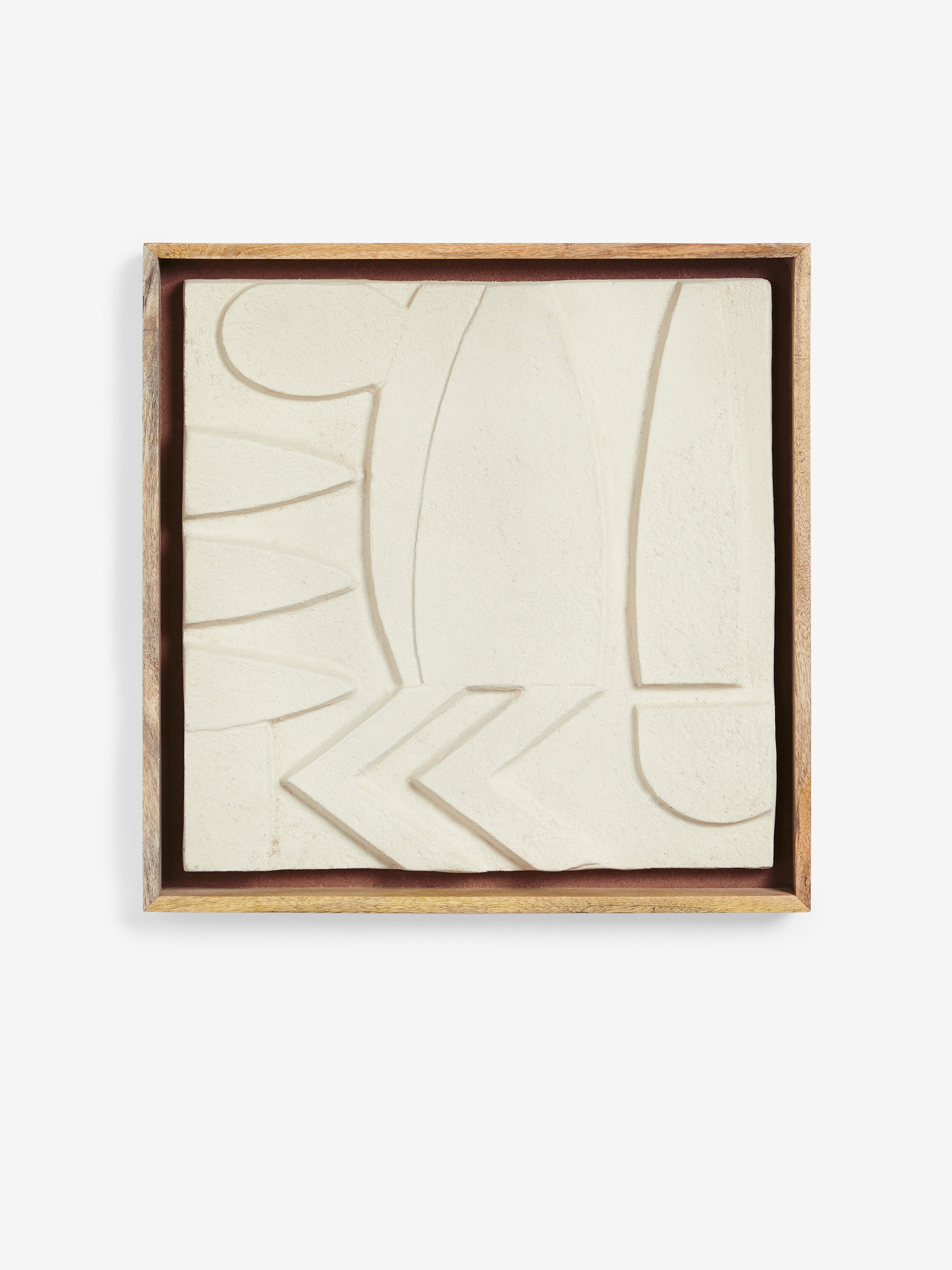 White Abstract Wall Art