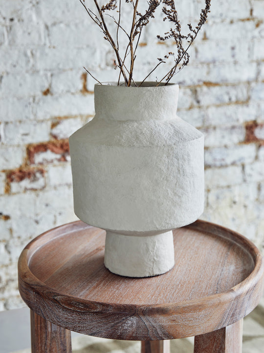 Papier Mache Vase