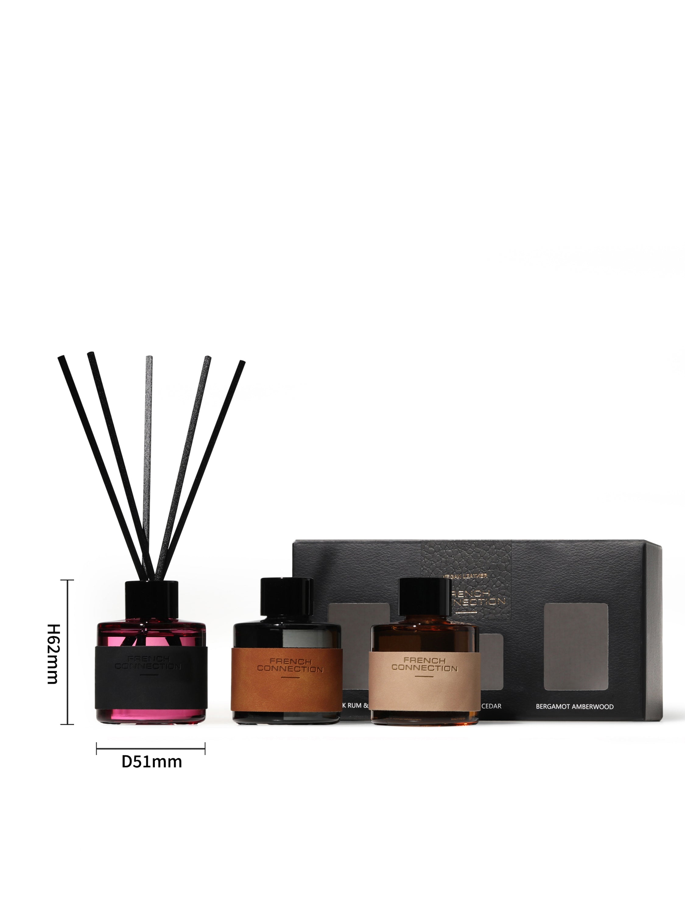 Vegan Leather Diffuser (Set of 3)