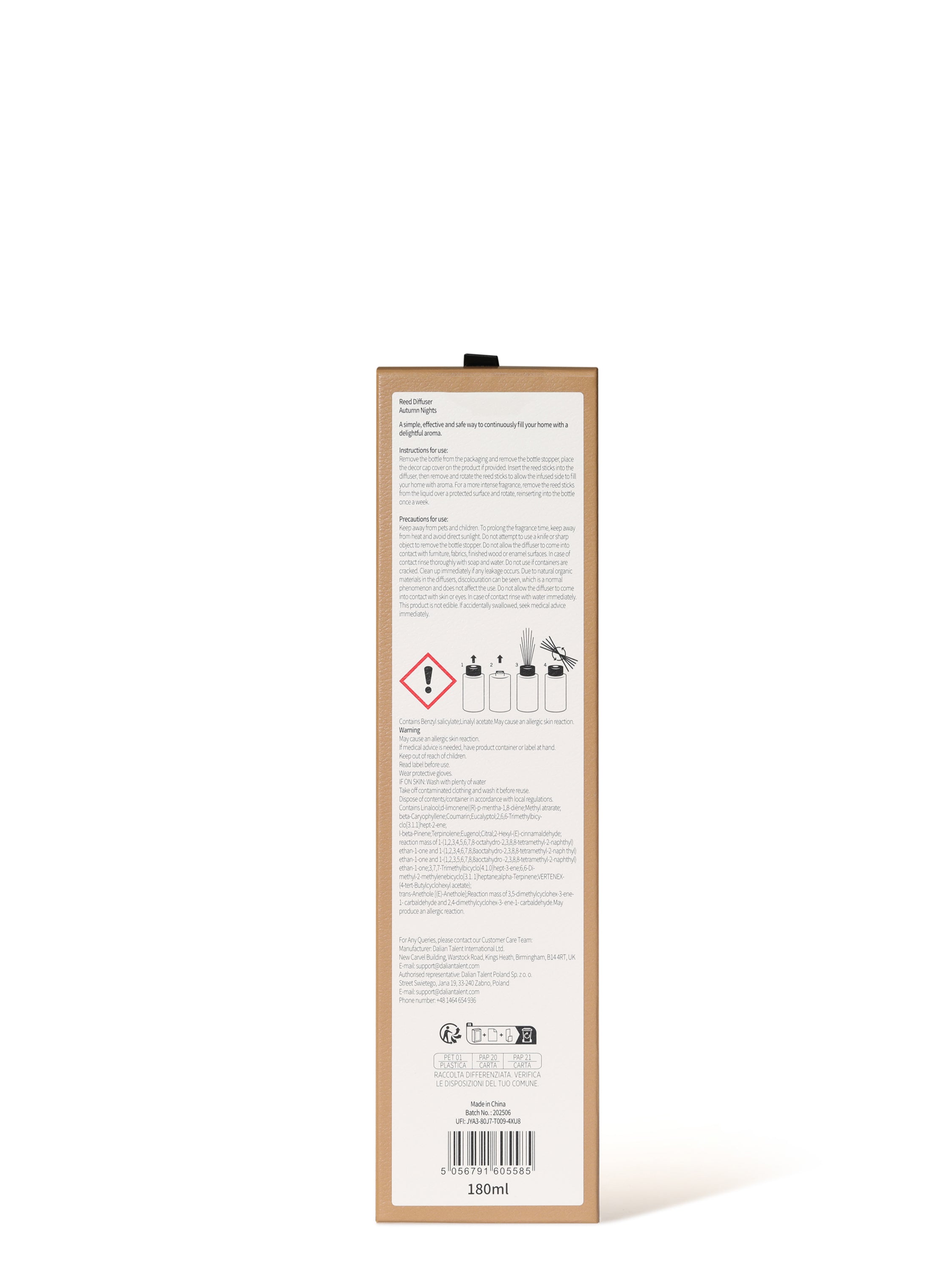 Autumn Night Vegan Leather Diffuser