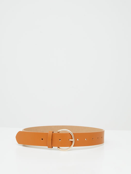 Round Buckle Belt