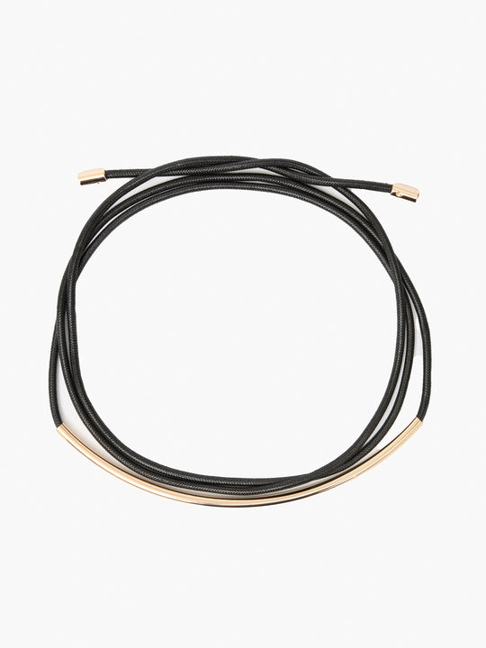 Tubular Tie Belt