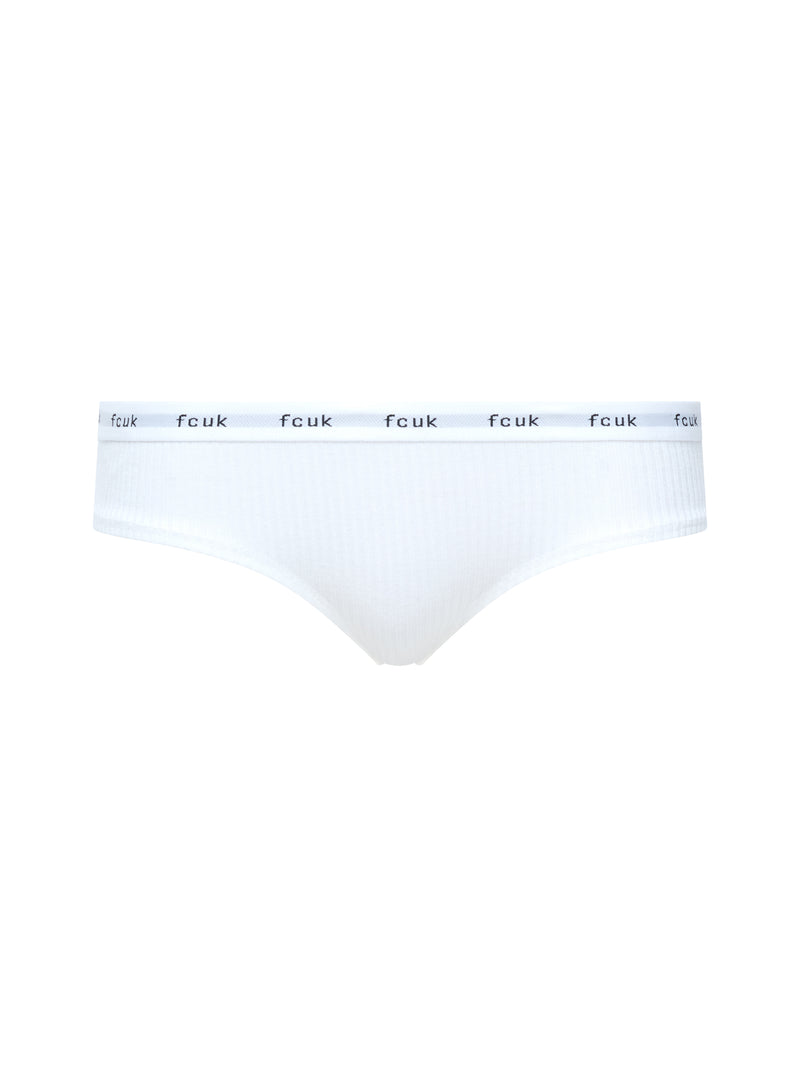 FCUK 3 Pack Ribbed Briefs