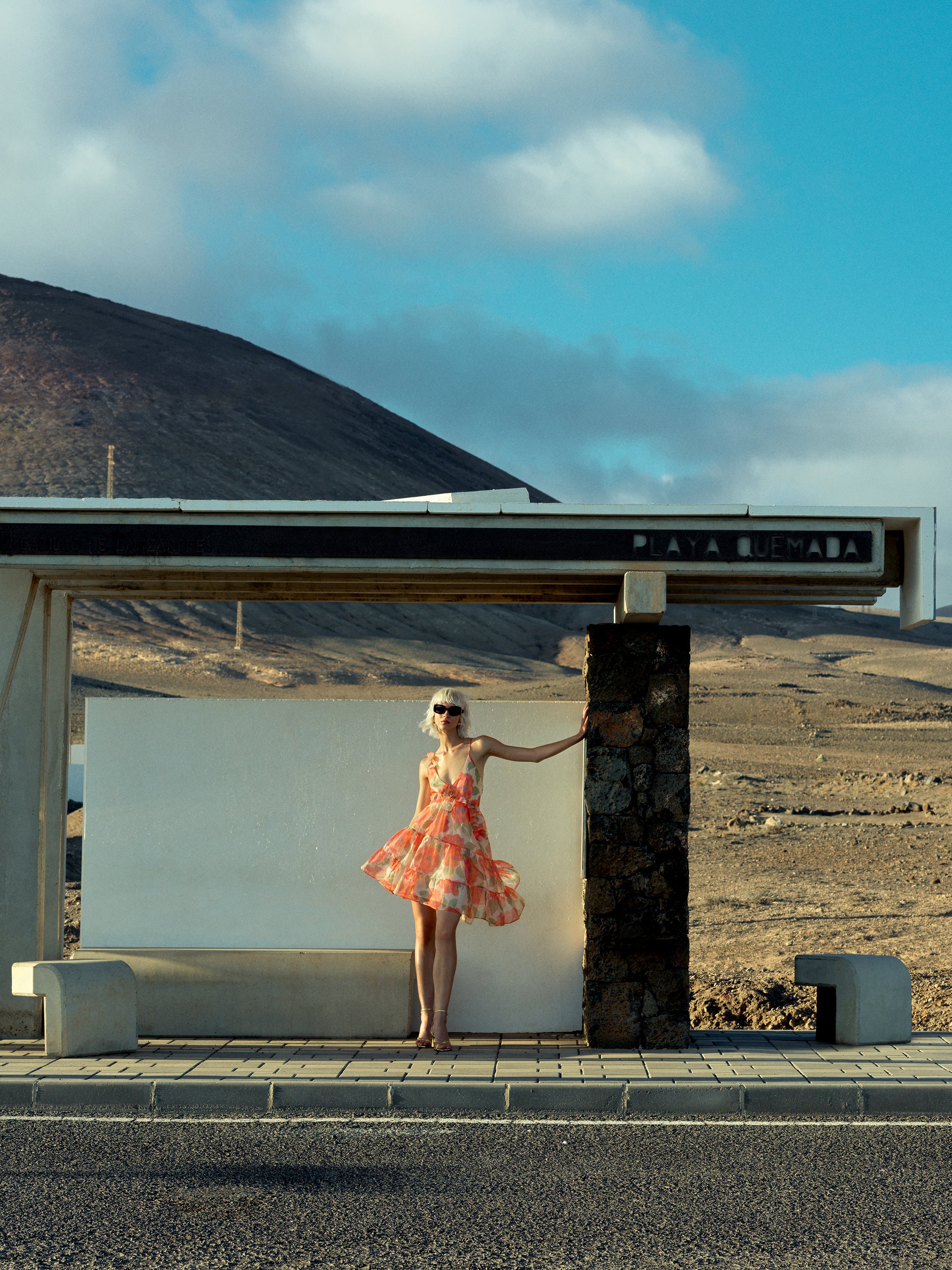 Jasmine Organza Halterneck Mini Dress