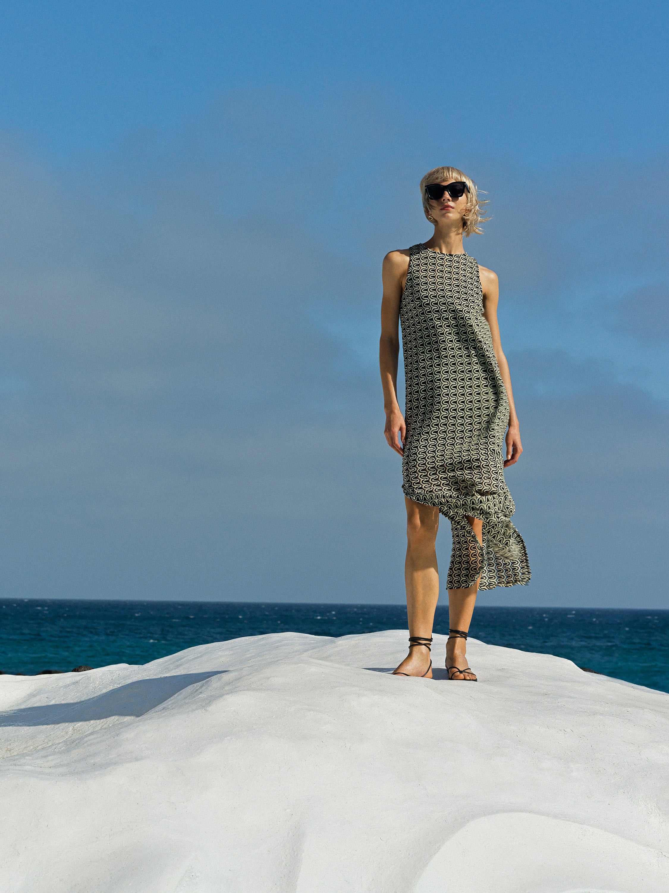 Carly Jersey Tunic Maxi Dress