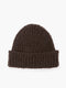Chocolate Boucle Beanie Hat