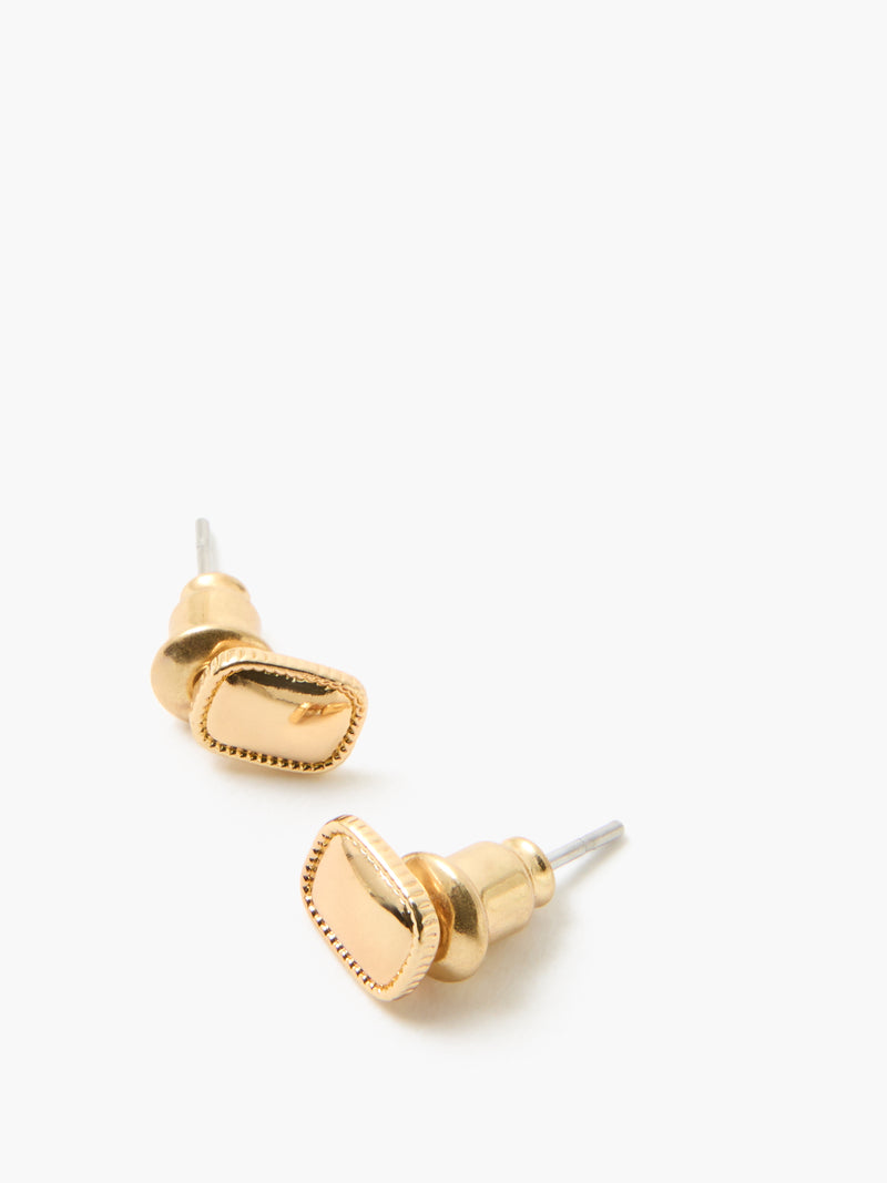 Small Square Stud Earrings