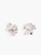 Hammered Flower Stud Earrings